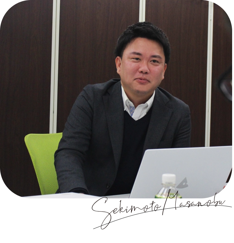 代表取締役の写真